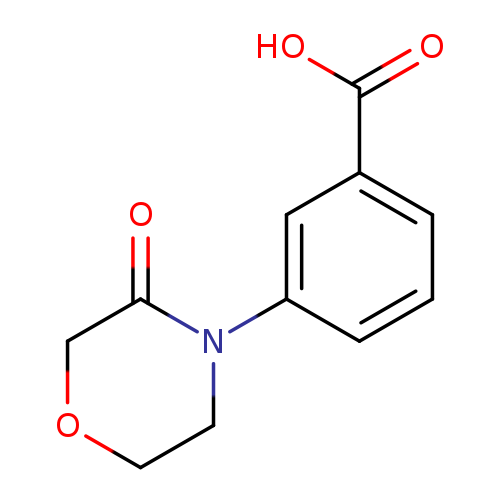 Benzoic acid, 3-(3-oxo-4-morpholinyl)-