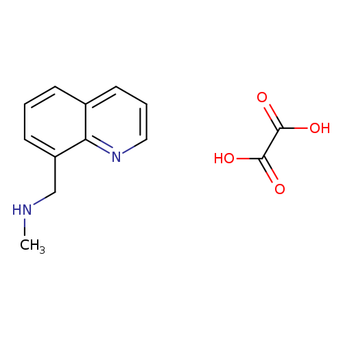 N-Methyl-1-(8-quinolinyl)methanamine ethanedioate (2:1)
