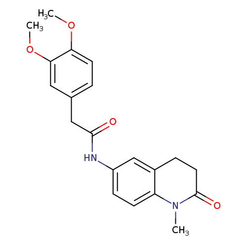 2-(3,4-dimethoxyphenyl)-N-(1-methyl-2-oxo-1,2,3,4-tetrahydroquinolin-6-yl)acetamide
