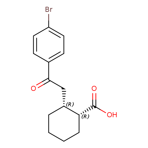 cis-2-[2-(4-Bromophenyl)-2-oxoethyl]cyclohexane-1-carboxylic acid