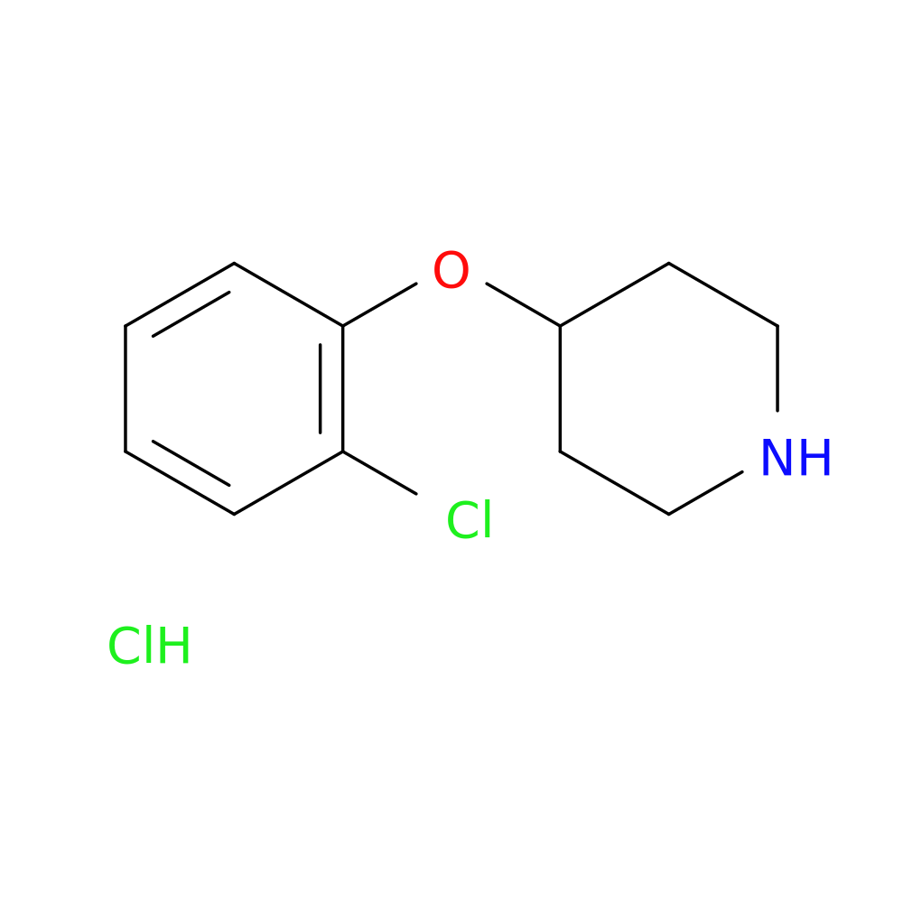 4-(2-Chlorophenoxy)Piperidine Hydrochloride