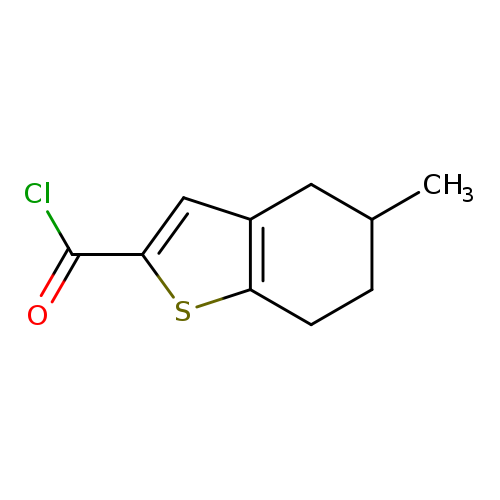 5-Methyl-4,5,6,7-tetrahydro-1-benzothiophene-2-carbonyl chloride