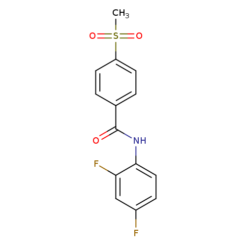 N-(2,4-difluorophenyl)-4-methanesulfonylbenzamide