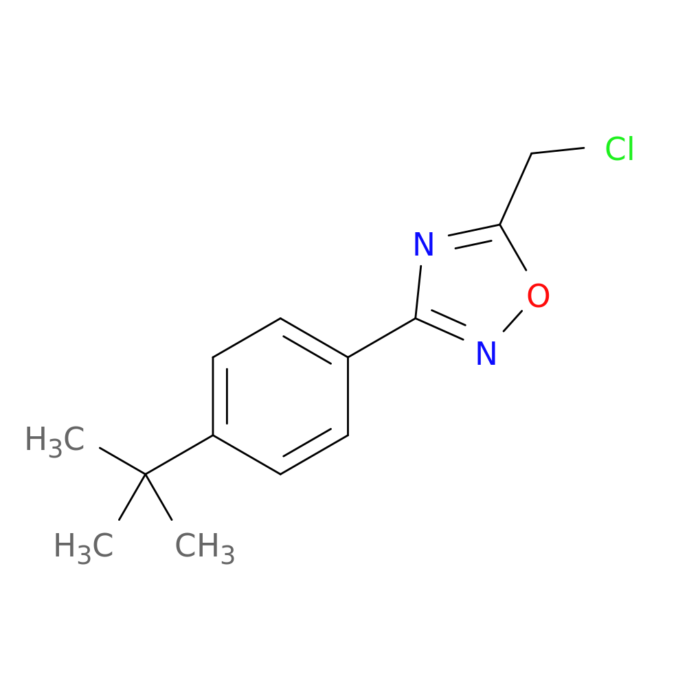 3-(4-(tert-Butyl)phenyl)-5-(chloromethyl)-1,2,4-oxadiazole