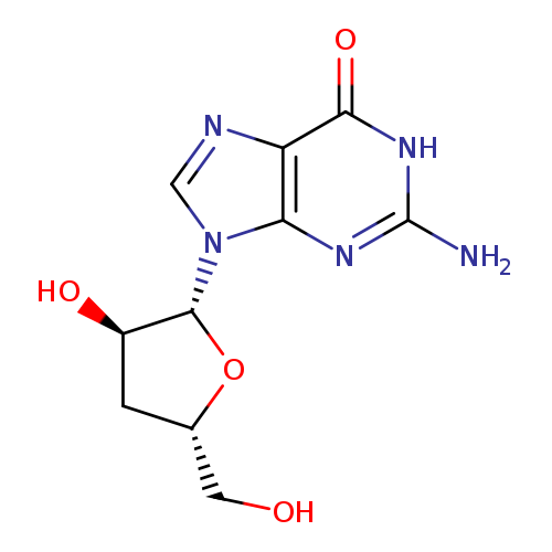 2-Amino-9-((2R,3R,5S)-3-hydroxy-5-(hydroxymethyl)tetrahydrofuran-2-yl)-1H-purin-6(9H)-one