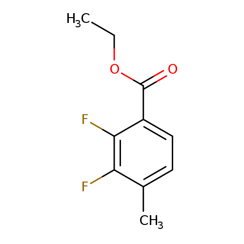 Benzoic acid, 2,3-difluoro-4-methyl-, ethyl ester (9CI)