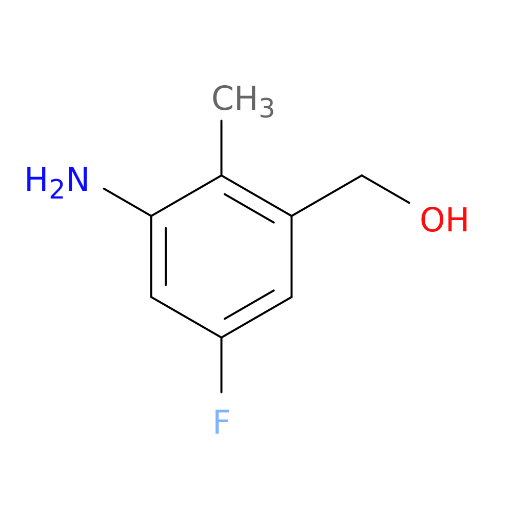 (3-amino-5-fluoro-2-methylphenyl)methanol