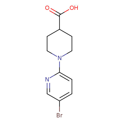 1-(5-Bromopyridin-2-yl)piperidine-4-carboxylic acid