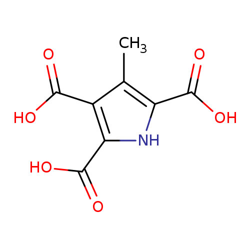 1H-Pyrrole-2,3,5-tricarboxylic acid, 4-methyl-
