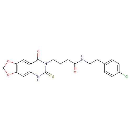 N-[2-(4-chlorophenyl)ethyl]-4-{8-oxo-6-sulfanylidene-2H,5H,6H,7H,8H-[1,3]dioxolo[4,5-g]quinazolin-7-yl}butanamide
