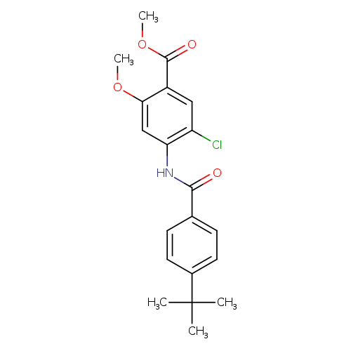 methyl 4-(4-tert-butylbenzamido)-5-chloro-2-methoxybenzoate