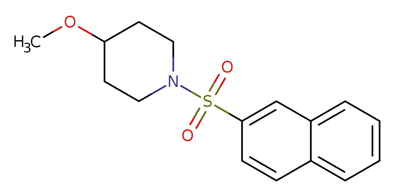 4-methoxy-1-(naphthalene-2-sulfonyl)piperidine