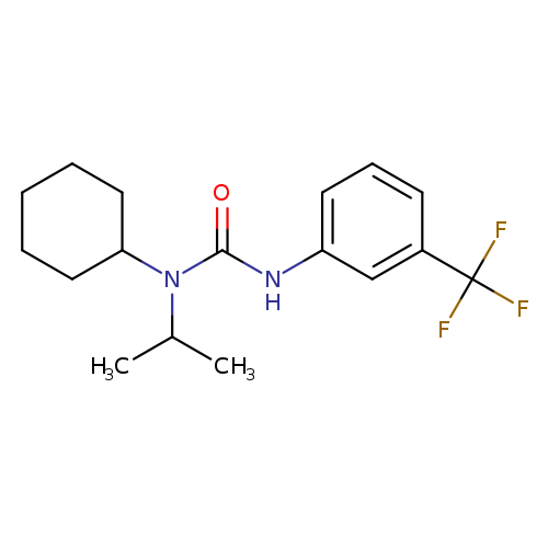 1-cyclohexyl-1-(propan-2-yl)-3-[3-(trifluoromethyl)phenyl]urea