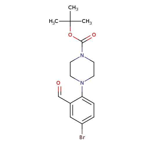 1-Boc-4-(4-bromo-2-formylphenyl)piperazine