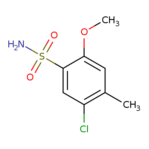 5-chloro-2-methoxy-4-methylbenzene-1-sulfonamide