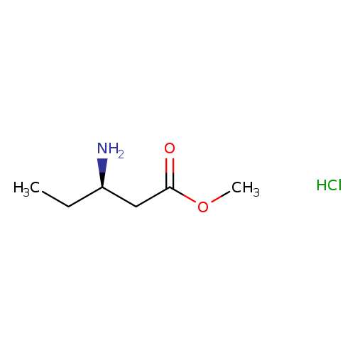methyl (3r)-3-aminopentanoate hydrochloride