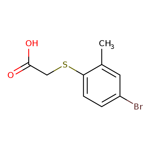 (4-Bromo-2-methyl-phenylsulfanyl)-acetic acid