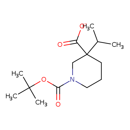 1,3-Piperidinedicarboxylic acid, 3-(1-methylethyl)-, 1-(1,1-dimethylethyl) ester