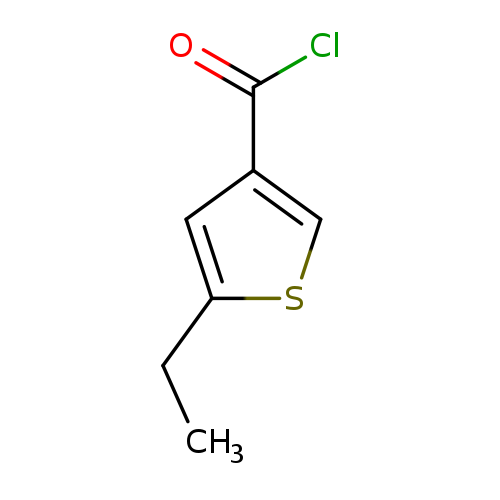 5-Ethylthiophene-3-carbonyl chloride