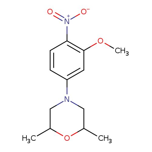 4-(3-Methoxy-4-nitrophenyl)-2,6-dimethylmorpholine