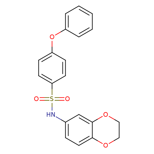 N-(2,3-dihydro-1,4-benzodioxin-6-yl)-4-phenoxybenzene-1-sulfonamide