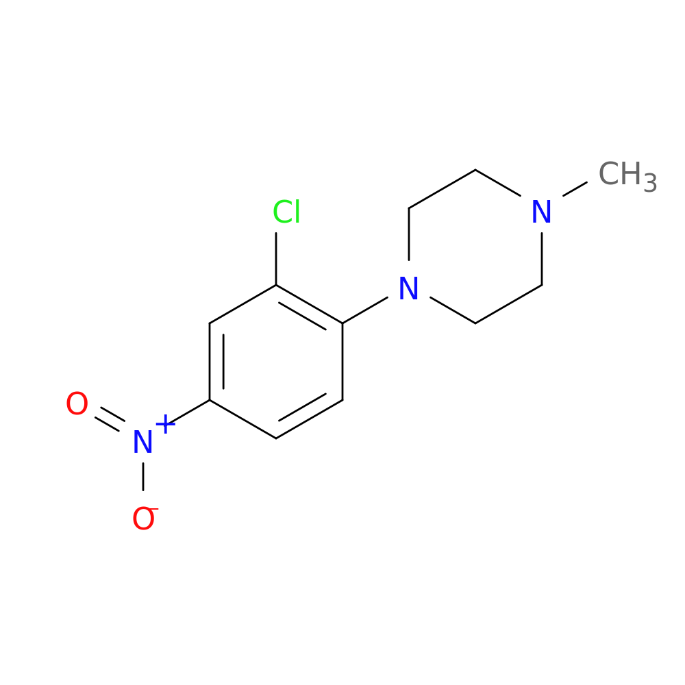 1-(2-Chloro-4-nitrophenyl)-4-methylpiperazine