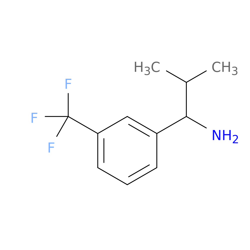 2-METHYL-1-[3-(TRIFLUOROMETHYL)PHENYL]PROPAN-1-AMINE