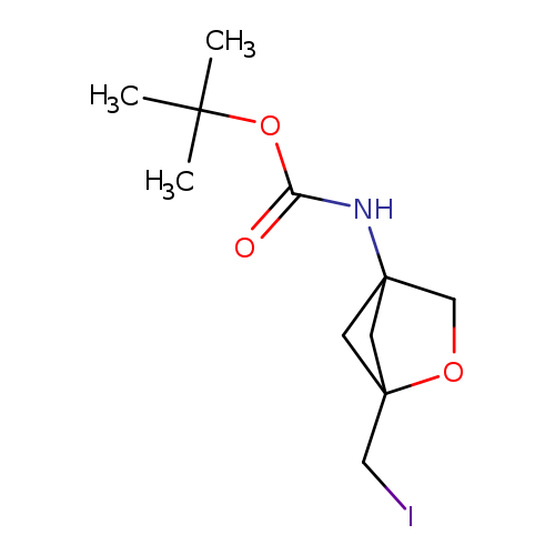 tert-butyl N-[1-(iodomethyl)-2-oxabicyclo[2.1.1]hexan-4-yl]carbamate