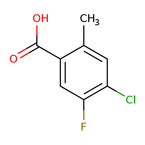 4-Chloro-5-fluoro-2-methylbenzoicacid