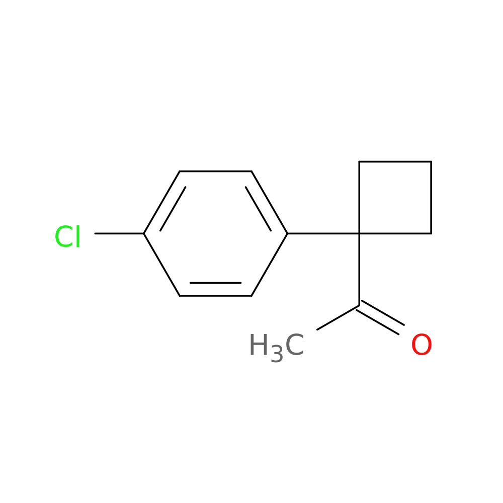 1-[1-(4-chlorophenyl)cyclobutyl]ethan-1-one
