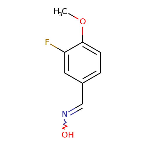 N-[(3-fluoro-4-methoxyphenyl)methylidene]hydroxylamine