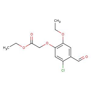 ethyl 2-(5-chloro-2-ethoxy-4-formylphenoxy)acetate