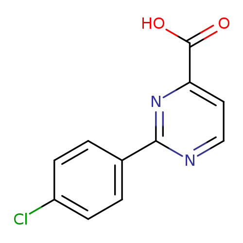 2-(4-Chlorophenyl)pyrimidine-4-carboxylic acid