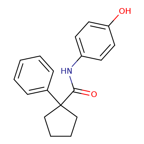 N-(4-hydroxyphenyl)-1-phenylcyclopentane-1-carboxamide