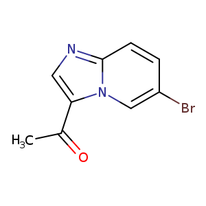 Ethanone, 1-(6-broMiMidazo[1,2-a]pyridin-3-yl)-
