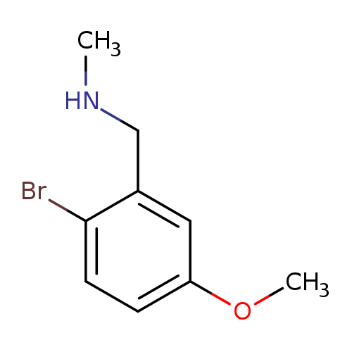 [(2-bromo-5-methoxyphenyl)methyl](methyl)amine