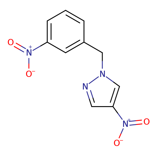 4-nitro-1-[(3-nitrophenyl)methyl]-1H-pyrazole