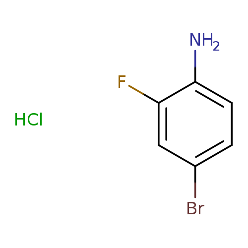 Benzenamine, 4-bromo-2-fluoro-, hydrochloride (1:1)