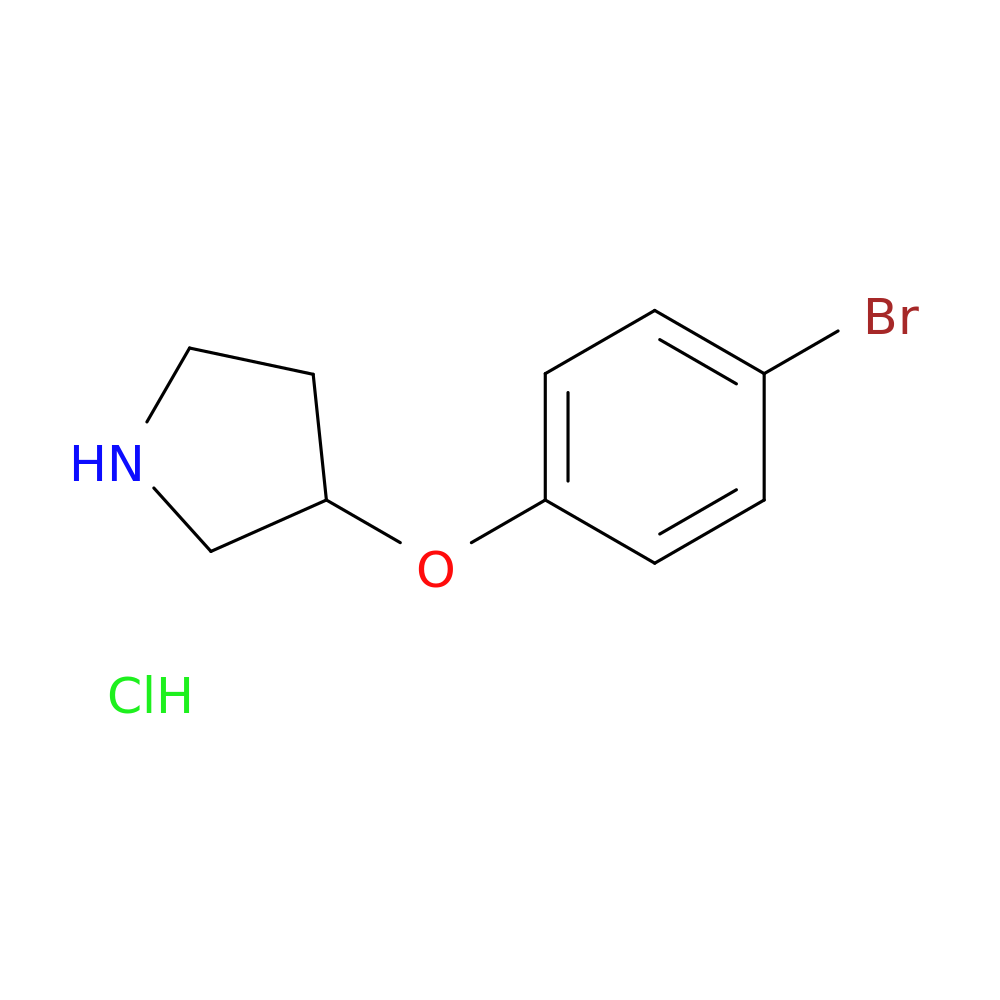 3-(4-Bromophenoxy)pyrrolidine hydrochloride