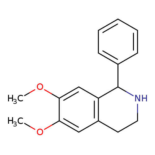 6,7-Dimethoxy-1-phenyl-1,2,3,4-tetrahydroisoquinoline
