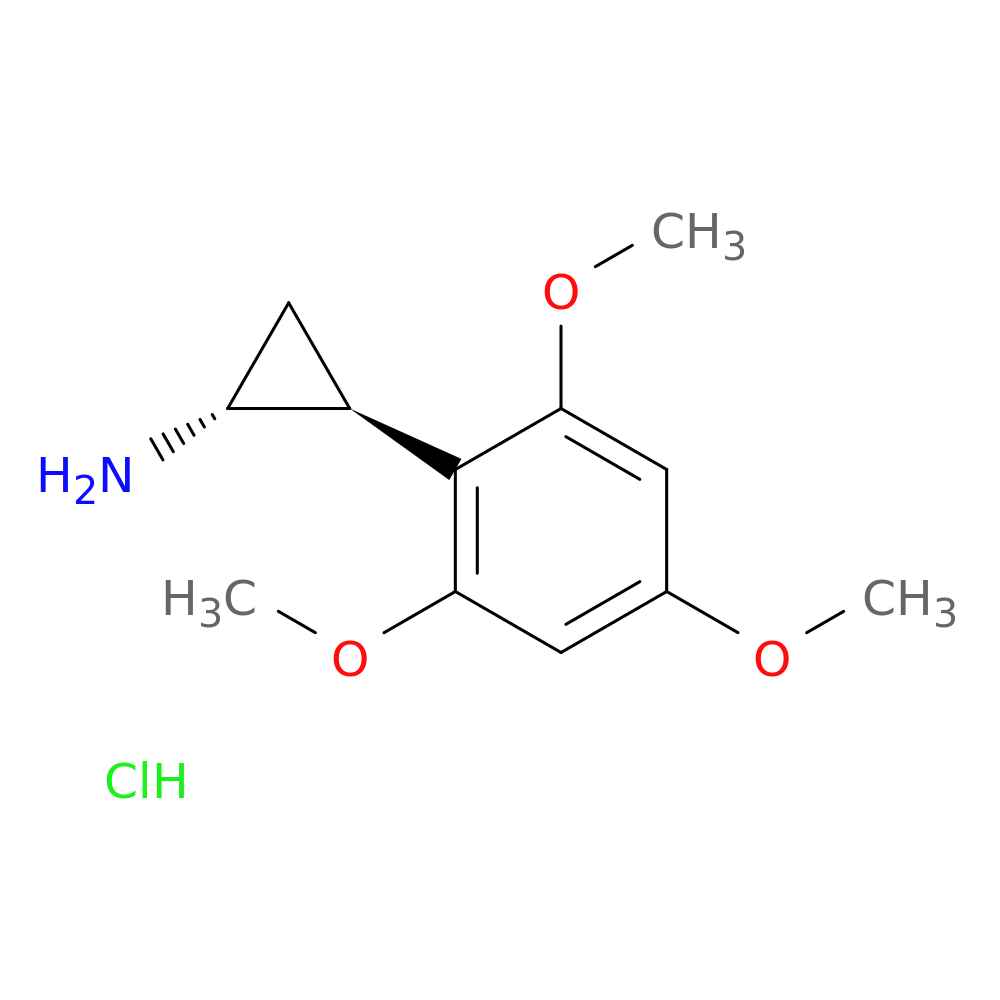 rac-(1R,2S)-2-(2,4,6-trimethoxyphenyl)cyclopropan-1-amine hydrochloride