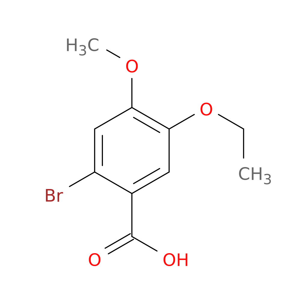 2-Bromo-5-ethoxy-4-methoxybenzoic acid