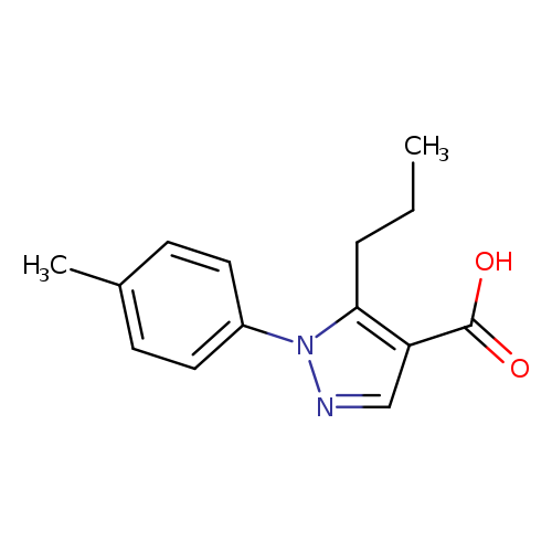 1-(4-methylphenyl)-5-propyl-1H-pyrazole-4-carboxylic acid