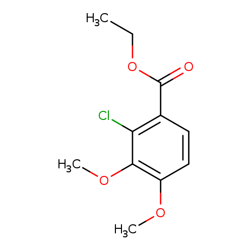 Benzoic acid, 2-chloro-3,4-dimethoxy-, ethyl ester