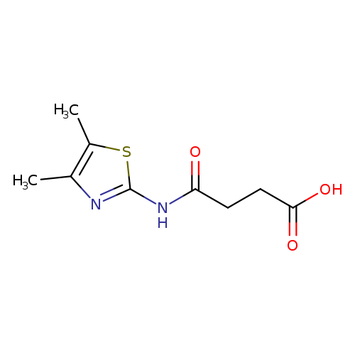 3-[(dimethyl-1,3-thiazol-2-yl)carbamoyl]propanoic acid