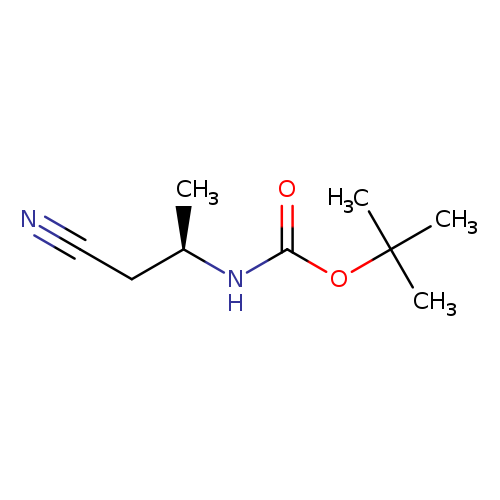 Carbamic acid, [(1R)-2-cyano-1-methylethyl]-, 1,1-dimethylethyl ester (9CI)