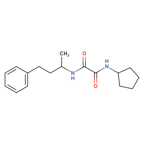 N-cyclopentyl-N'-(4-phenylbutan-2-yl)ethanediamide