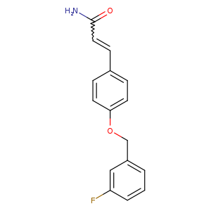 2-Propenamide, 3-[4-[(3-fluorophenyl)methoxy]phenyl]-
