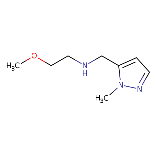 (2-Methoxyethyl)[(1-methyl-1h-pyrazol-5-yl)methyl]amine