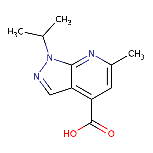 1-Isopropyl-6-methyl-1H-pyrazolo[3,4-b]pyridine-4-carboxylic acid